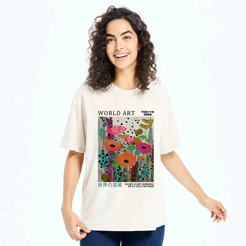 Kyoto Lion Japanese Art T-Shirt for Summer