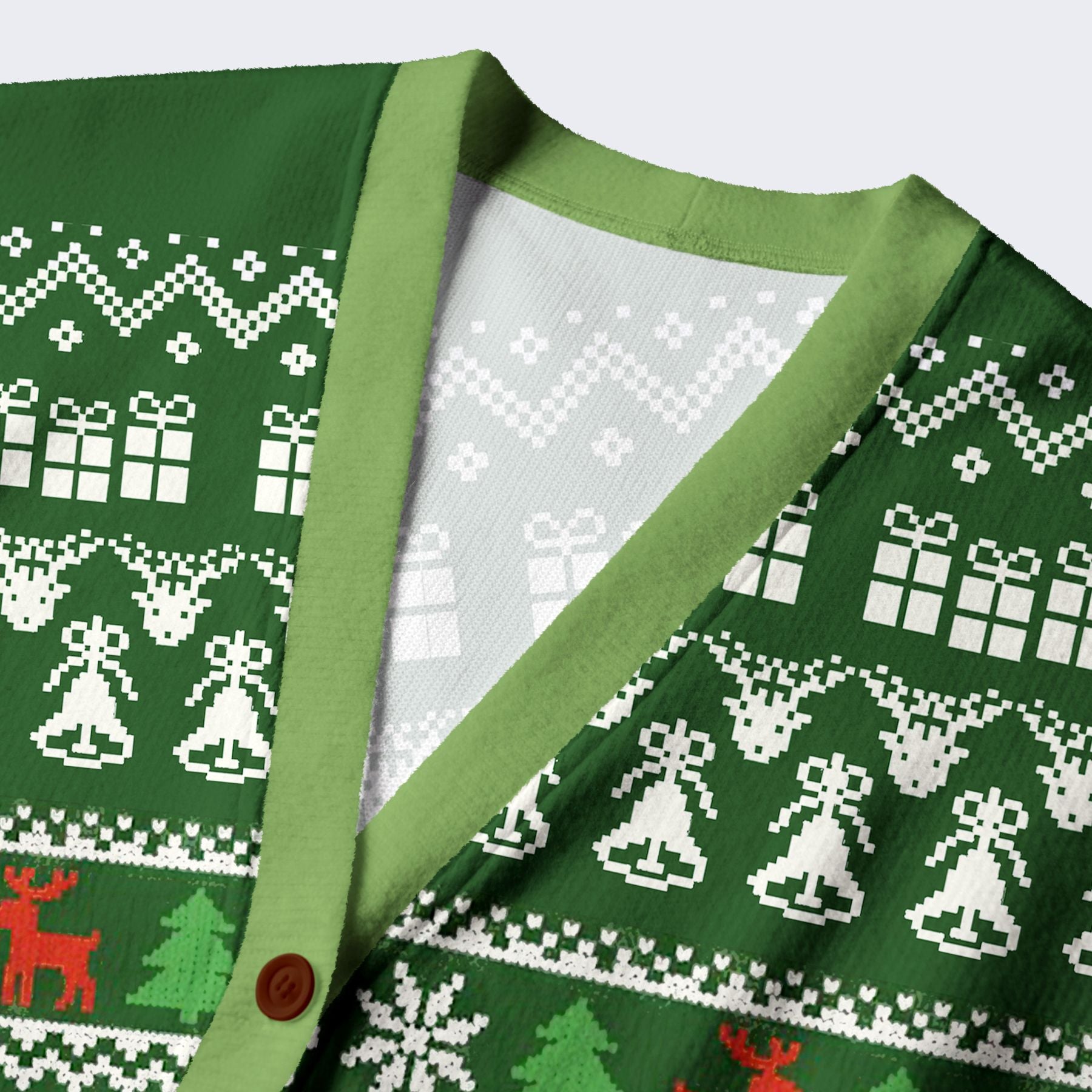 Kyoto-Lion Funny Cat£ºMerry Christmas To My Human Servant Ugly Cardigan Sweater