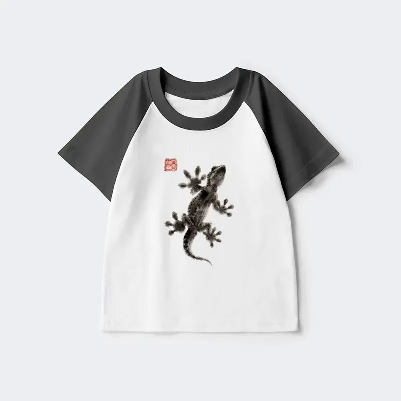 Japanese Brush Stroke T-Shirt for Daily Wear