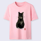 Kyoto-Lion Ink Seal Cat Portrait Classic T-Shirt