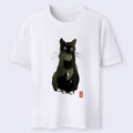 Kyoto-Lion Ink Seal Cat Portrait Classic T-Shirt