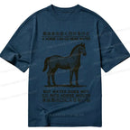 Funny Horse Japanese Classic T-Shirt for Gift Idea