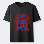 Kyoto-Lion Vibrant Red Sardines Art Classic T-Shirt