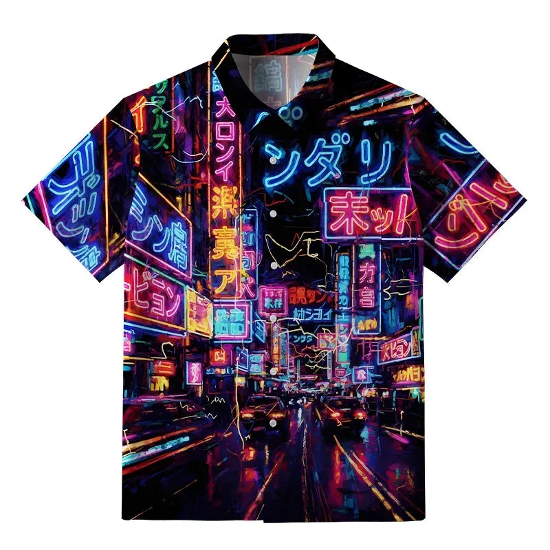 Unisex Cotton Button-up Shirt Free Shipping