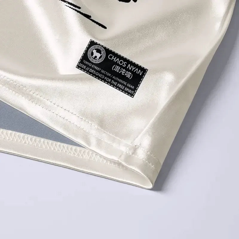 Glossy Oversized Jersey for Daily Wear