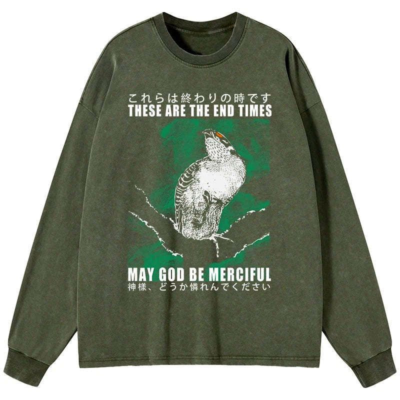 Trending Japanese Streetwear Long Sleeve Shirt