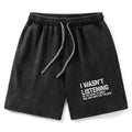 Japanese vintage washed shorts for summer