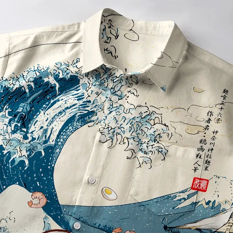 Kyoto Lion Japanese Shirt Best Seller