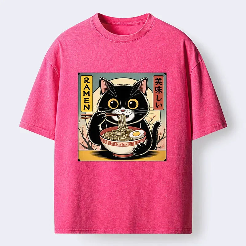 kyoto lion washed tee for daily wear