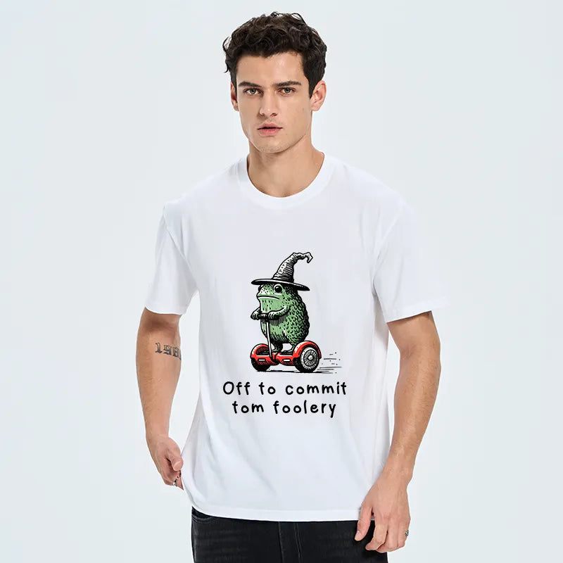 Kyoto-Lion Frog Riding A Balance Scooter Classic T-Shirt