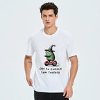 Kyoto-Lion Frog Riding A Balance Scooter Classic T-Shirt
