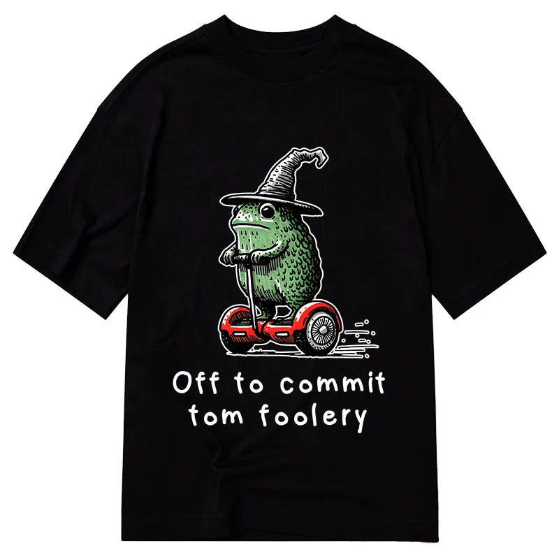 Kyoto-Lion Frog Riding A Balance Scooter Classic T-Shirt