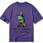 Kyoto-Lion Frog Riding A Balance Scooter Classic T-Shirt