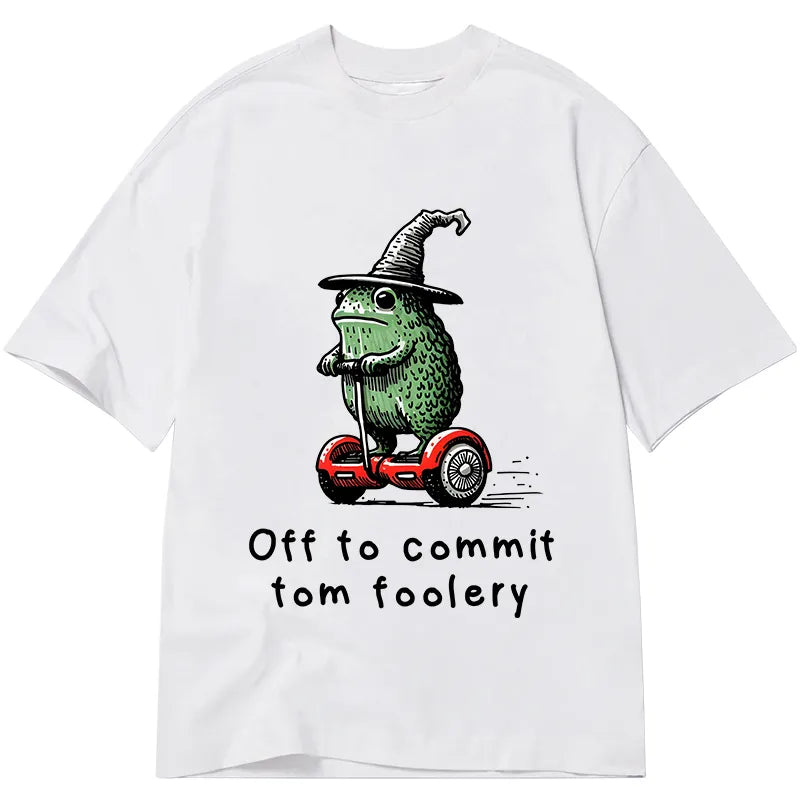 Kyoto-Lion Frog Riding A Balance Scooter Classic T-Shirt