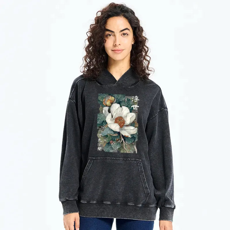 Japanese Ukiyoe Hoodie for Men