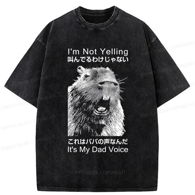 kyoto lion funny dad voice t-shirt
