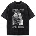 kyoto lion funny dad voice t-shirt