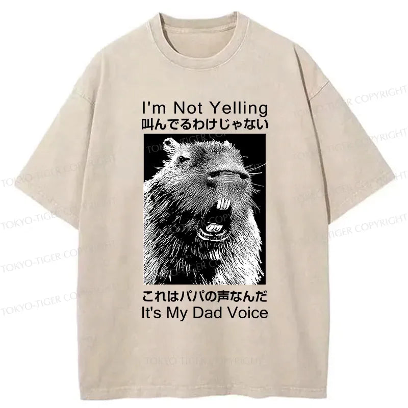 kyoto lion funny dad voice t-shirt