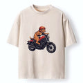 Vintage Japanese Cat Rider T-Shirt
