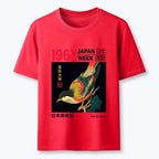 Vintage Japanese Art T-Shirt for Summer