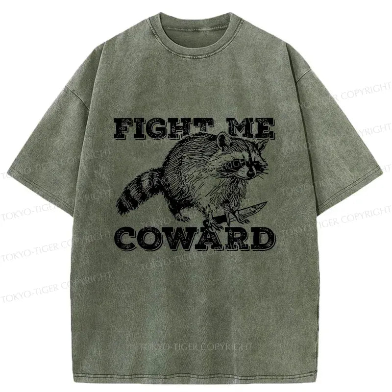 unique raccoon knife t-shirt gift idea