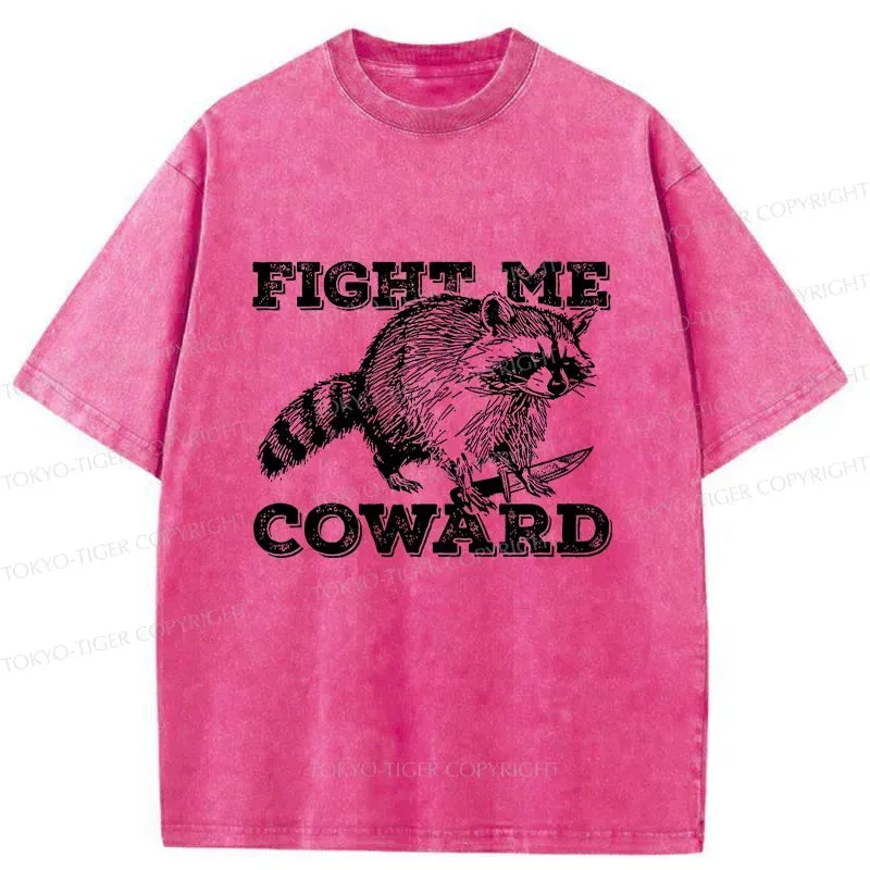 Japanese vintage raccoon knife t-shirt