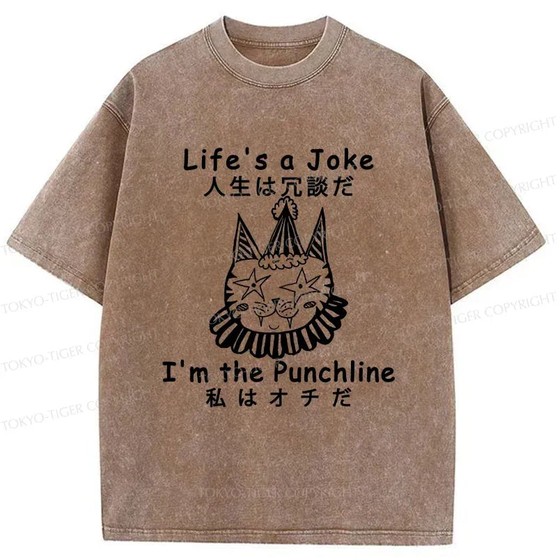 Kyoto-Lion I'm The Punchline Washed T-Shirt