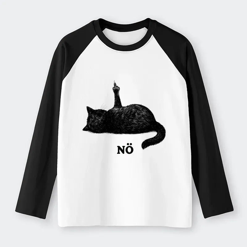 Soft Cat Long Sleeve T-shirt for Daily Wear