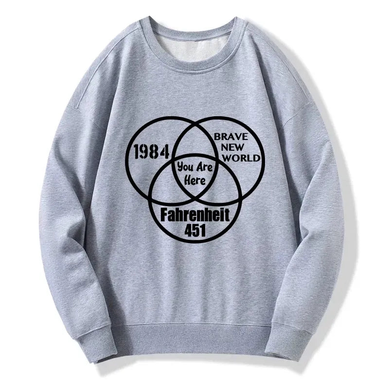 Kyoto-Lion Multidimensional Thinking And Rebellion Classic Sweatshirt