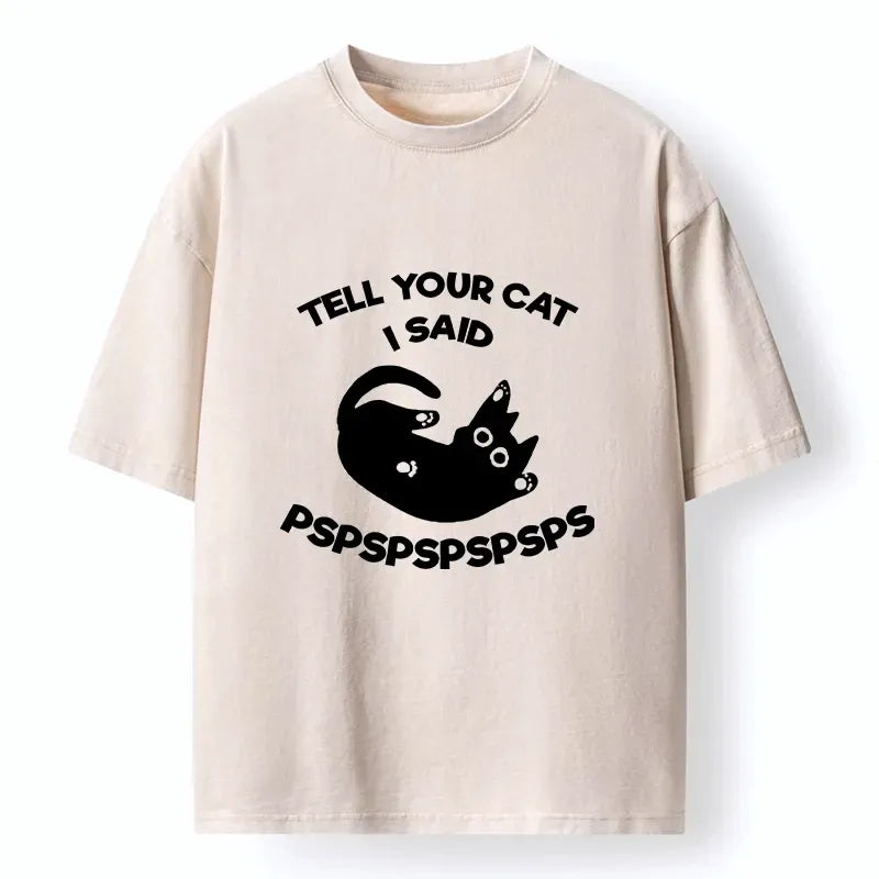 Japanese Vintage Cat Meme T-Shirt