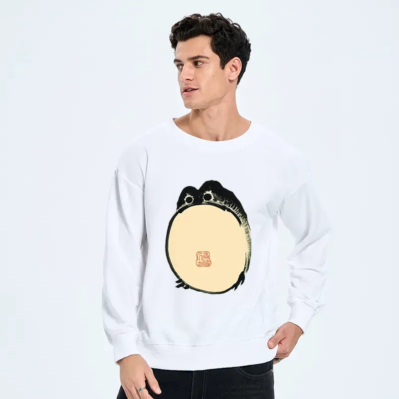 funny grumpy frog sweatshirt gift idea