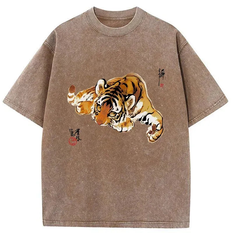 Vintage Japanese Tiger T-Shirt Limited Edition