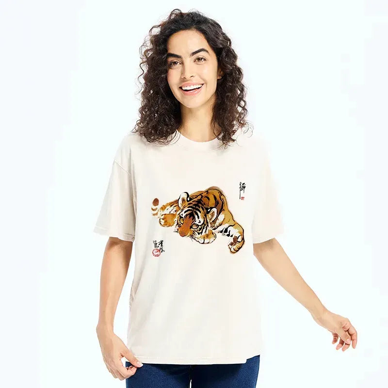 Vintage Japanese Tiger T-Shirt Limited Edition