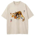 Kyoto Lion Tiger T-Shirt for Daily Wear