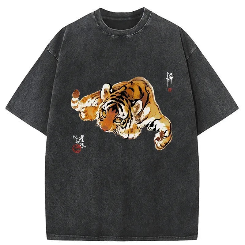 Vintage Japanese Tiger T-Shirt Limited Edition