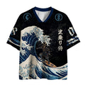 Kyoto-Lion Samurai Wave Mesh Jersey