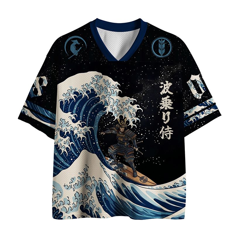 Kyoto-Lion Samurai Wave Mesh Jersey