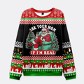funny santa sweatshirt gift idea for him