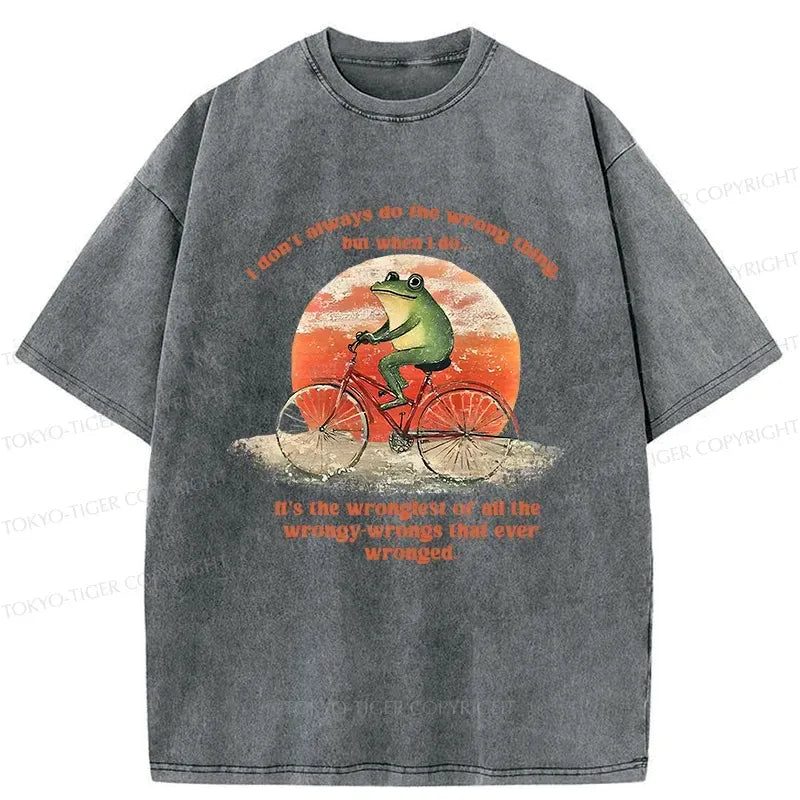 Washed Cotton T-Shirt Gift for Him