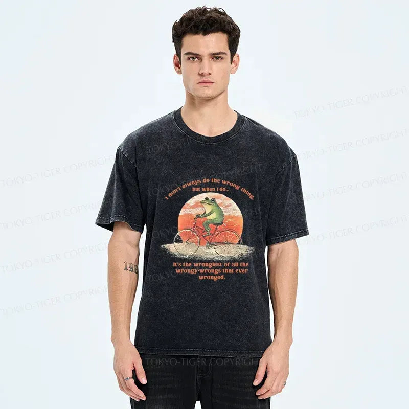 Washed Cotton T-Shirt Gift for Him