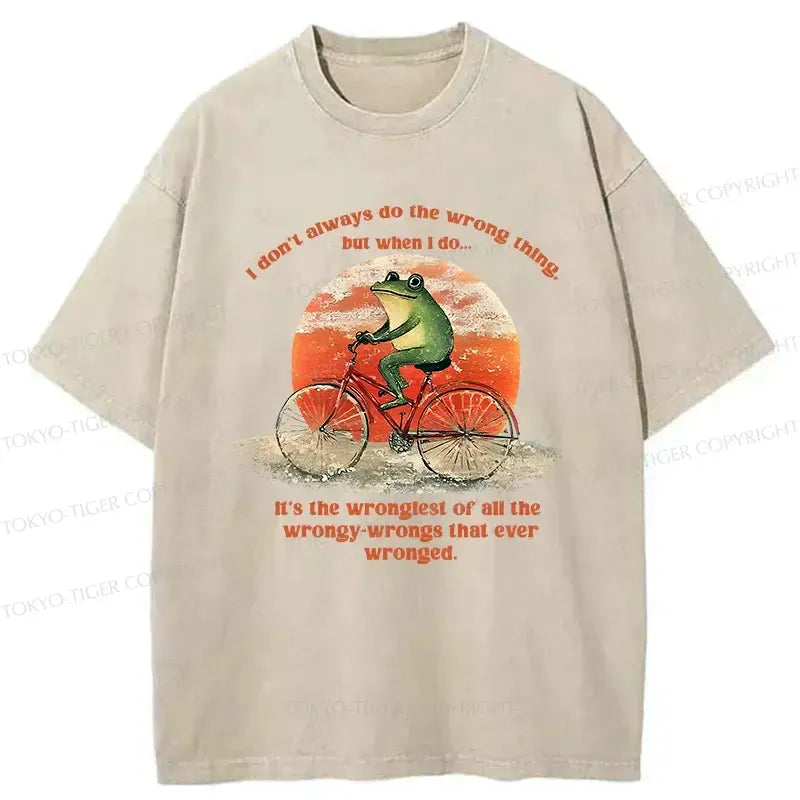 Funny Frog T-Shirt for Daily Wear