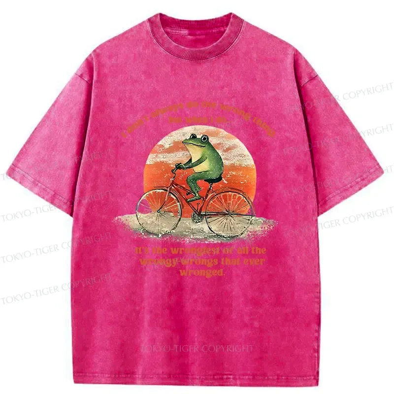 Funny Frog T-Shirt for Daily Wear