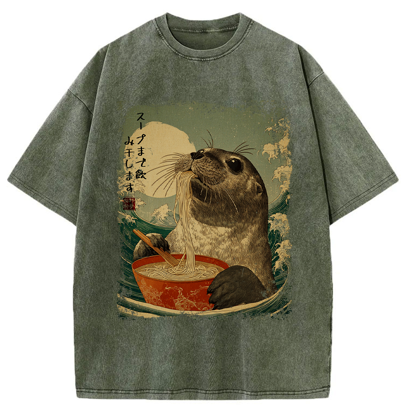 Unisex Washed T-Shirt with Free Shipping