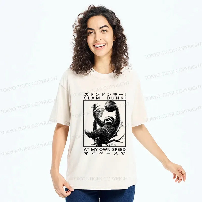 kyoto lion washed streetwear t-shirt free shipping
