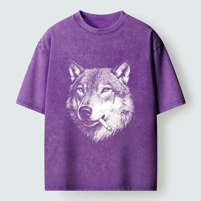 Kyoto-Lion Cool Wolf meme t-shirt best seller