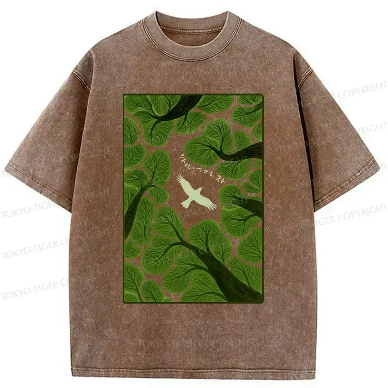 Japanese Washed T-Shirt for Daily Wear