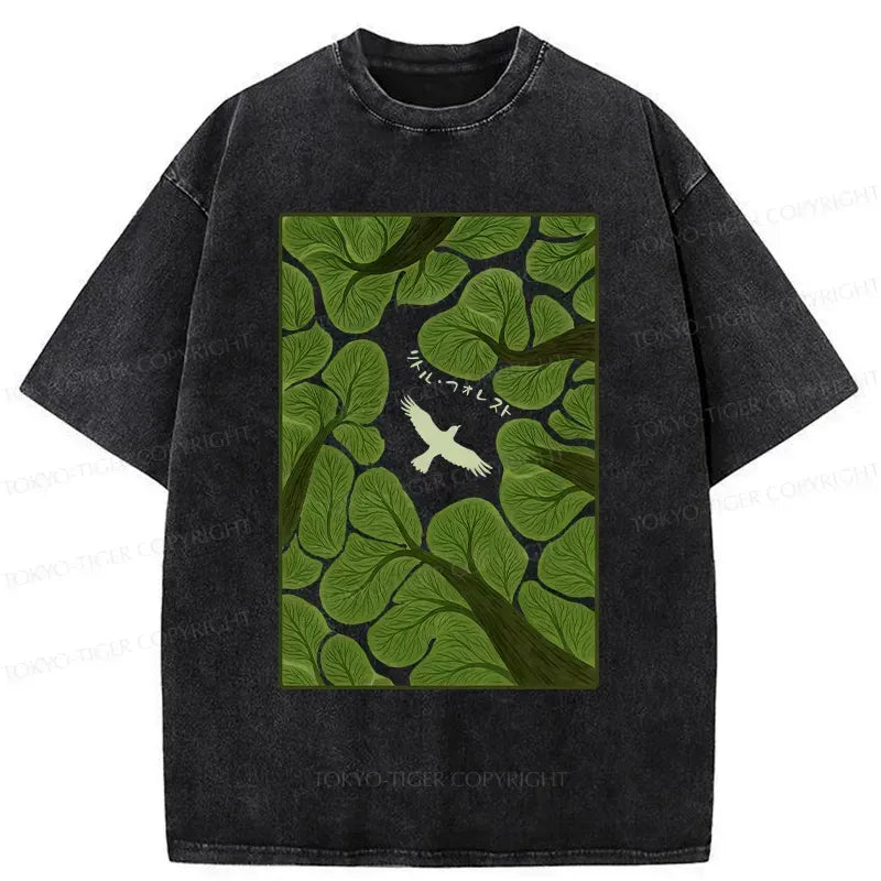 Kyoto-Lion Unisex Cotton T-Shirt Free Shipping