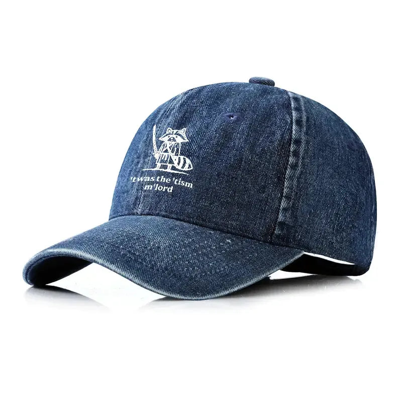 Samurai Denim Cap for Daily Wear