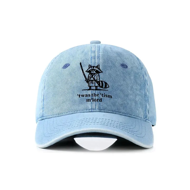 Vintage Japanese Samurai Raccoon Cap