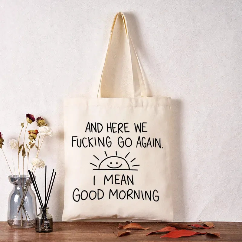 Kyoto-Lion Canvas Tote Bag Gift Idea